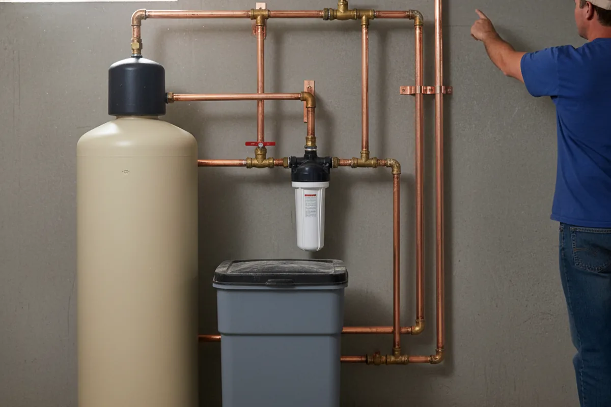 Whole-house water treatment system installed in Pleasant Prairie